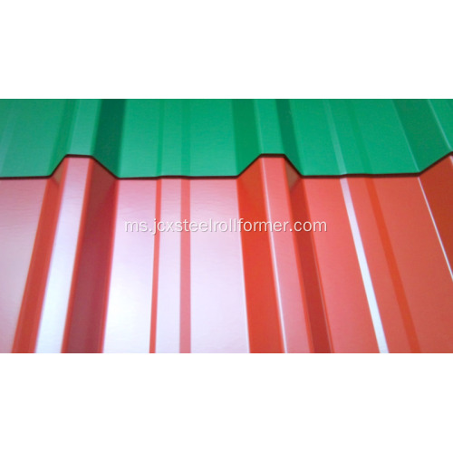 Hebat Bumbung Roofing Double Layer Roll Forming Machine